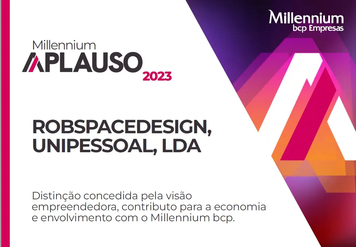 Robspace awarded with the distinction: Millennium Applause 2023